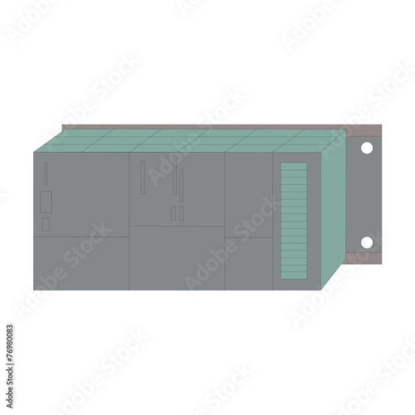 Fototapeta Контроллер, автоматизация, промышленность