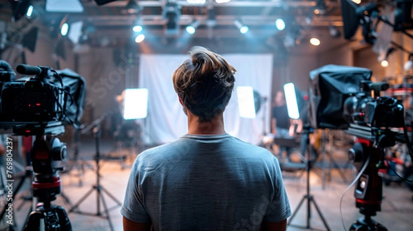 Obraz Confident film director 