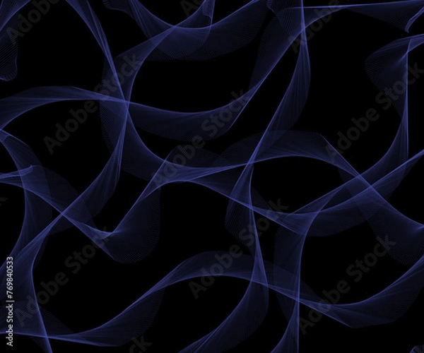 Obraz abstract blue background with lines