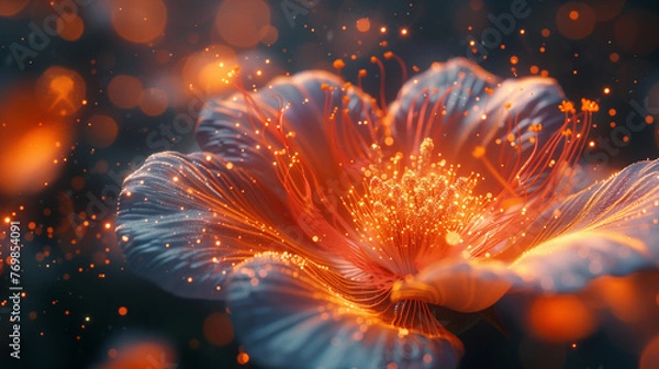 Obraz Combustion within a flower