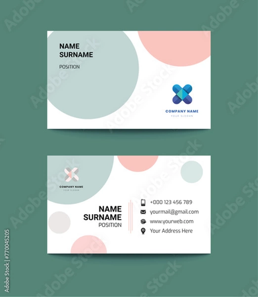 Obraz Unique Business Card Design