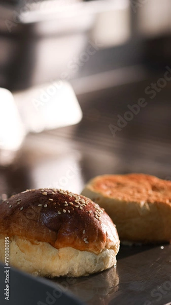 Obraz hamburger bread 