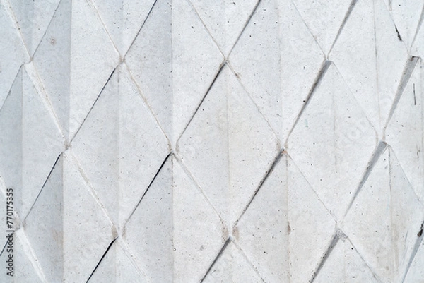 Fototapeta white stone wall