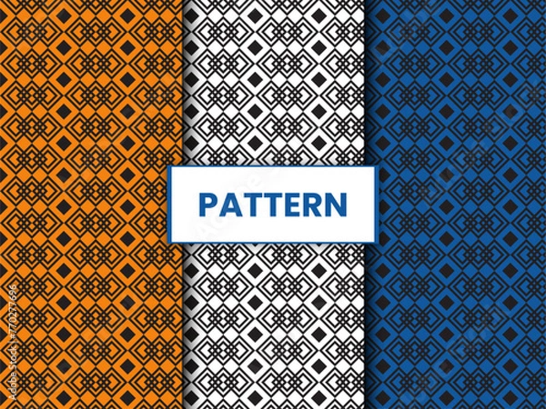 Fototapeta Collection of Geometric minimalist lines pattern set Design	