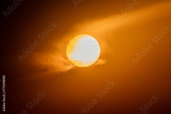 Obraz sun light on the sky