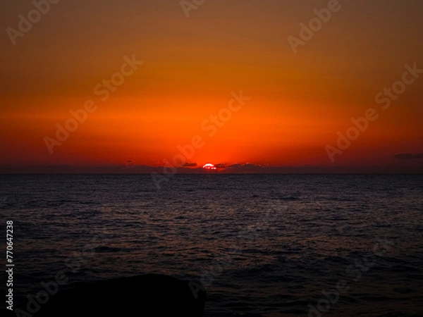 Obraz 구름과 일출