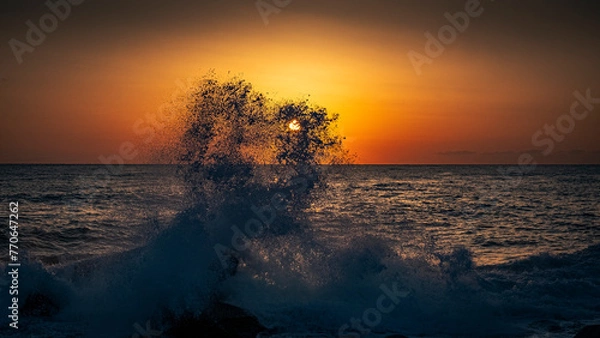 Obraz 파도와 일출