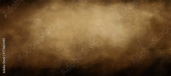 Obraz large brown background with leather texture illustration. Generative AI.