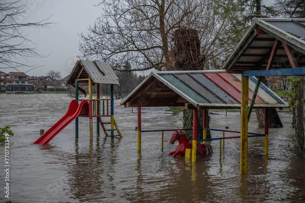 Obraz playground under water