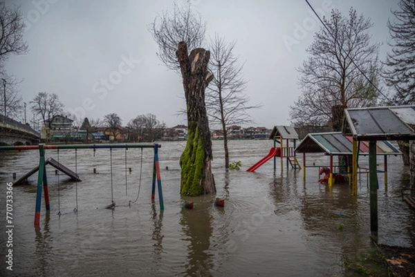 Obraz playground under water