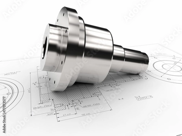 Obraz Antriebswelle