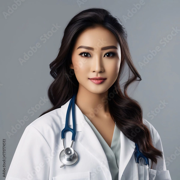 Obraz doctor with stethoscope