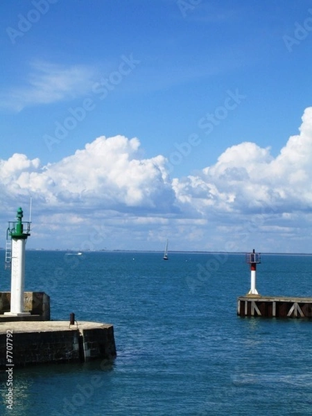 Obraz Entrée de port