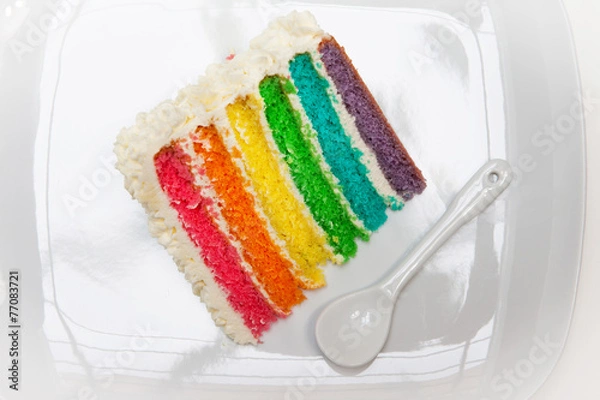Obraz rainbow Cake