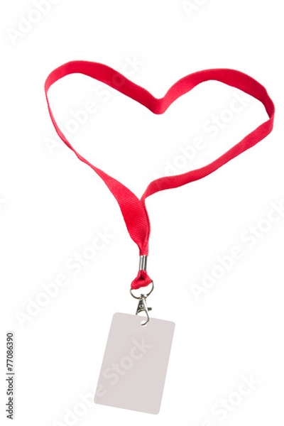 Fototapeta Cord with a pass