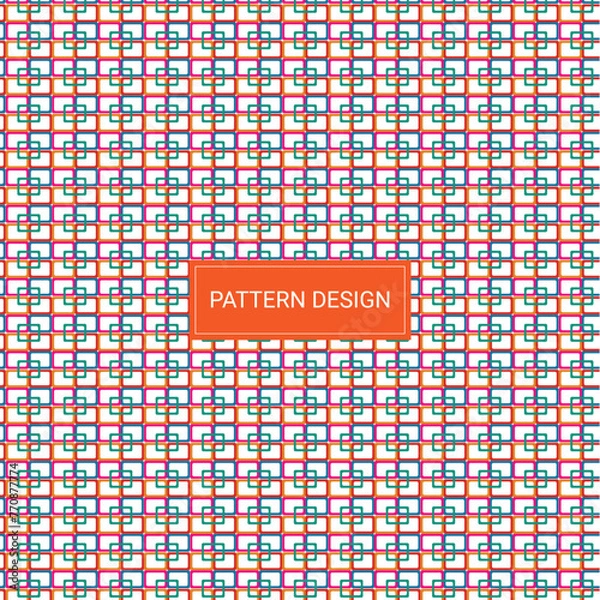 Obraz Geometric Pattern mock Up