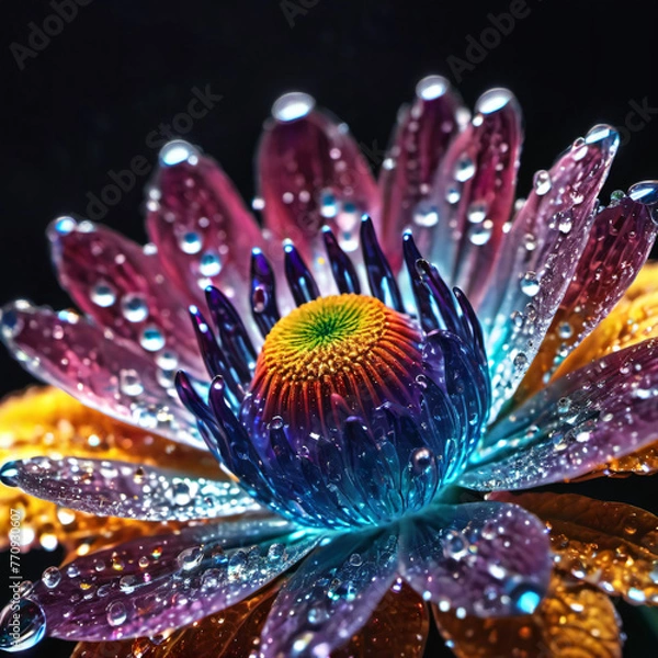 Obraz Baśniowy kwiat