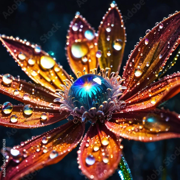 Obraz Baśniowy kwiat