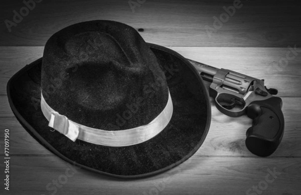 Obraz Hat and gun