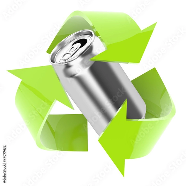 Obraz Recykling puszka 1