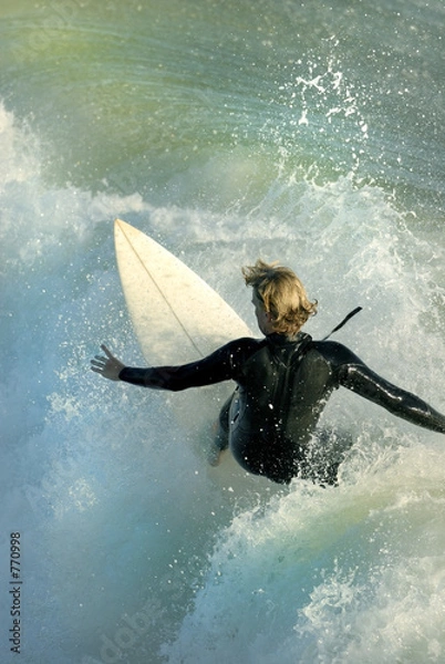 Obraz shredding the blue ii