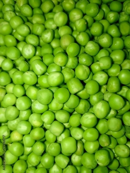 Obraz green peas background