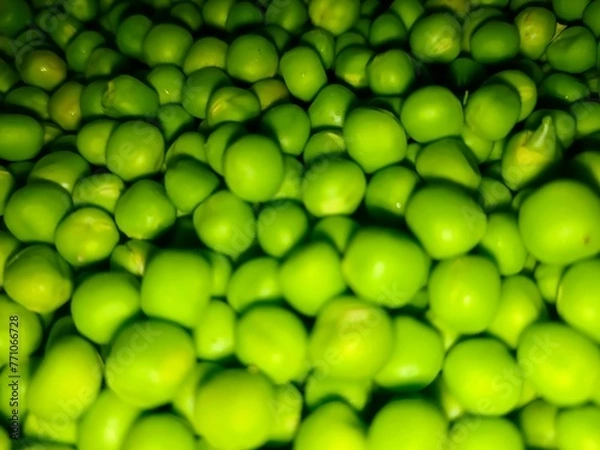 Obraz green peas background