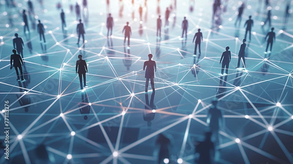 Fototapeta Strategic HR Optimization: Executives in Action