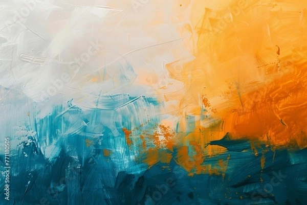 Fototapeta Energetic gradient backdrop with abstract hues
