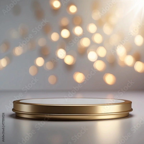Fototapeta 3d luxury podium background product display
