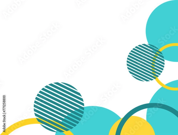 Obraz Circle Geometric Corner 
