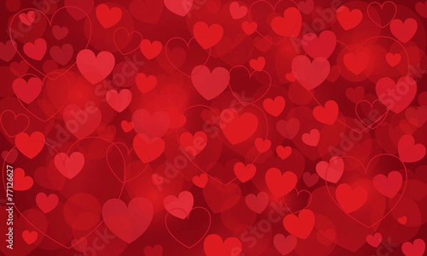 Obraz serce, tło wektor