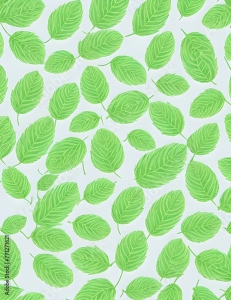 Obraz seamless pattern with leaves