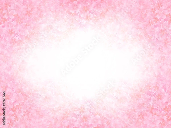 Fototapeta 桜　花　背景