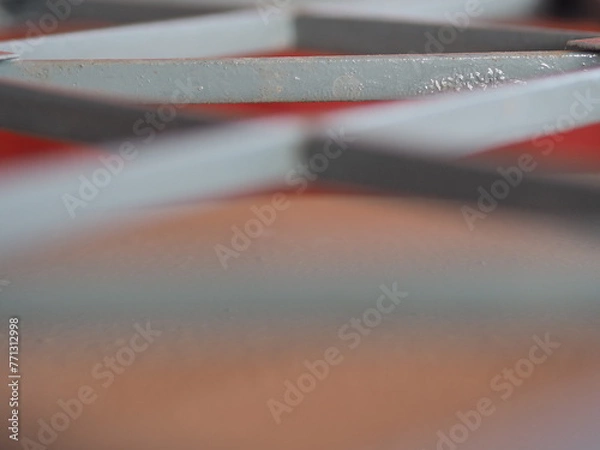 Obraz close up of a keyboard with a key