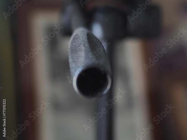 Obraz close up of an door handle