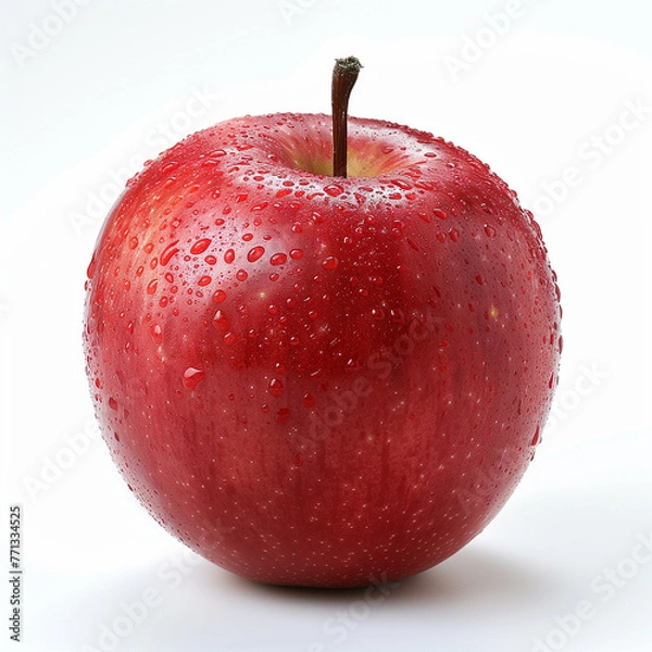 Obraz red apple isolated on white background