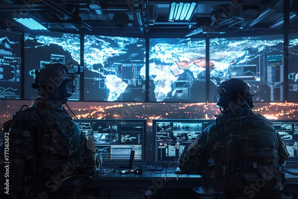 Obraz The Joint Operations Room fighters.