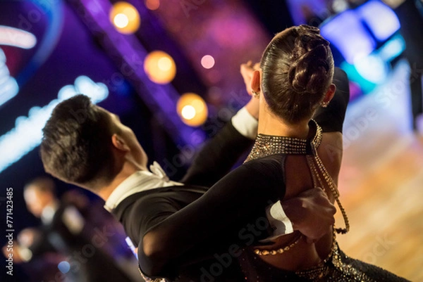 Obraz couple dancing standard dance