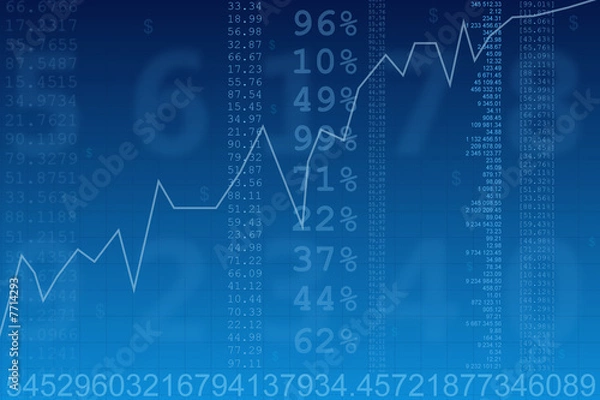 Obraz finance report