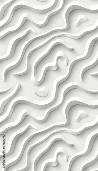 Fototapeta White Background Design