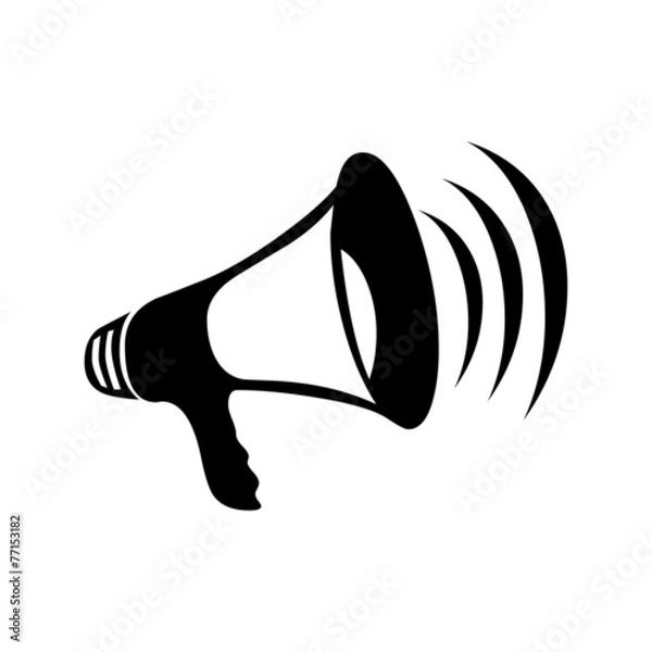 Fototapeta megaphone