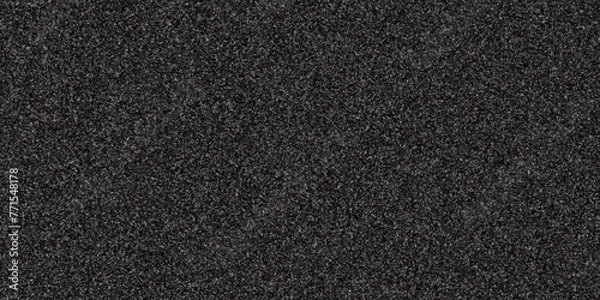 Fototapeta Modern black recycled paper texture background. polished stone pattern old surface marble . rock backdrop textured. Terrazzo marble grey texture. New paved asphalt texture background.