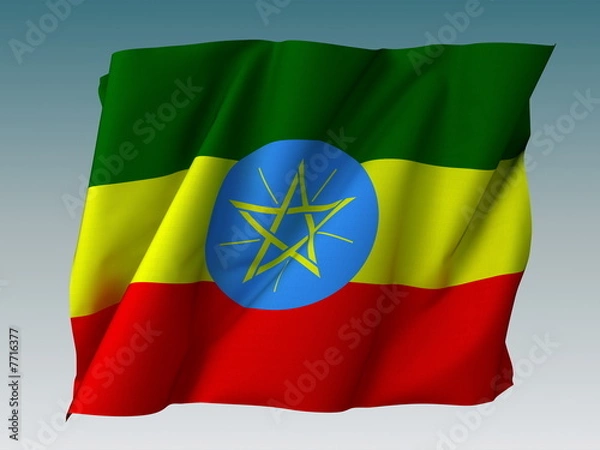 Obraz Flag of Ethiopia