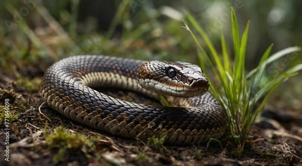 Fototapeta "Snake Safari: Adventures in the Realm of Reptiles"




