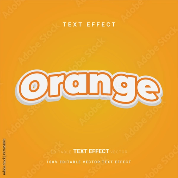 Obraz text effect  presentation