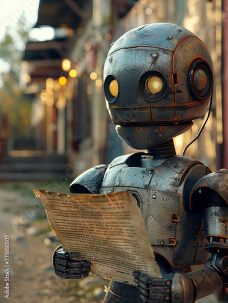 Fototapeta Beautiful Robot