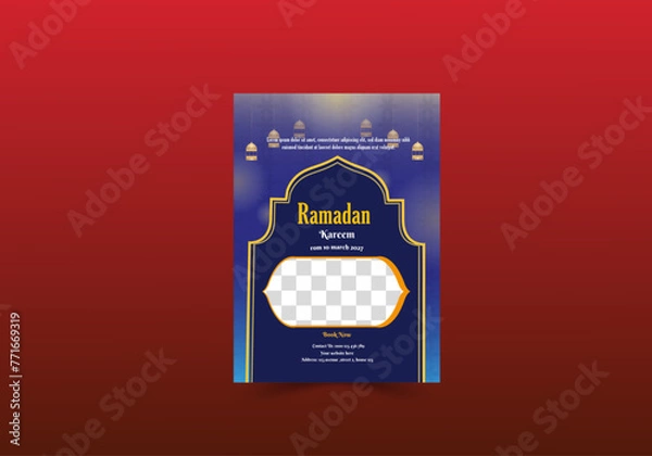 Obraz Modern new Ramadan flyer.