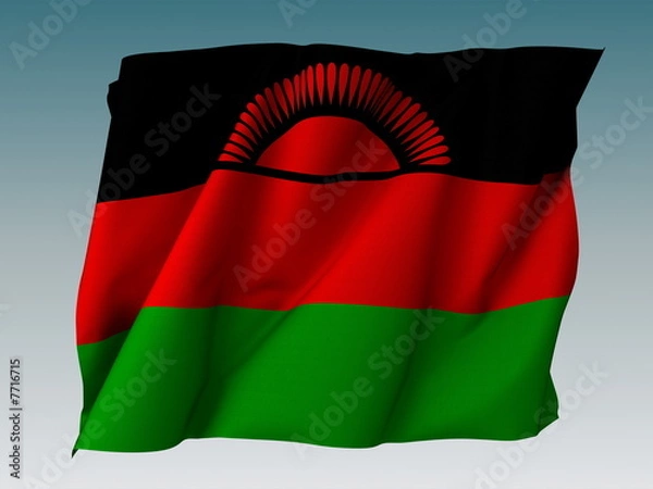 Obraz Flag of Malawi