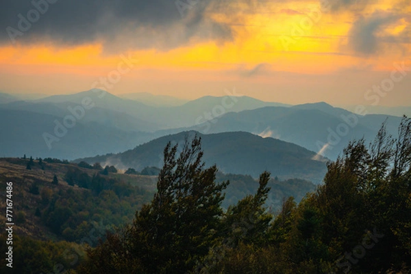 Obraz Polska Bieszczady Jesień